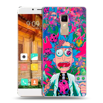 Пластиковый чехол на Elephone S3 с принтом Рик и Морти Rick Morty Пластиковый чехол на Elephone S3 с принтом Рик и Морти Rick Morty