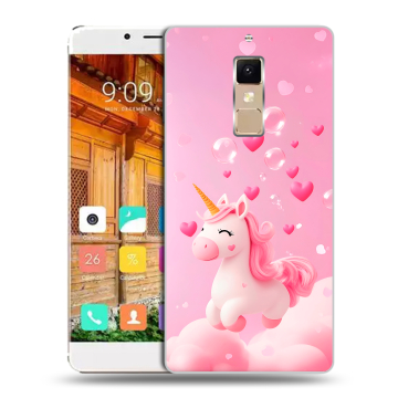 Пластиковый чехол на Elephone S3 с принтом Единорог Пластиковый чехол на Elephone S3 с принтом Единорог