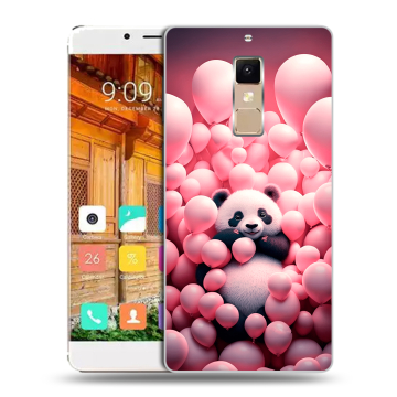 Пластиковый чехол на Elephone S3 с принтом Панда