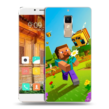 Пластиковый чехол на Elephone S3 с принтом Майнкрафт Minecraft Пластиковый чехол на Elephone S3 с принтом Майнкрафт Minecraft