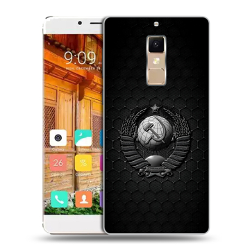 Пластиковый чехол на Elephone S3 с принтом Герб Флаг СССР Пластиковый чехол на Elephone S3 с принтом Герб Флаг СССР