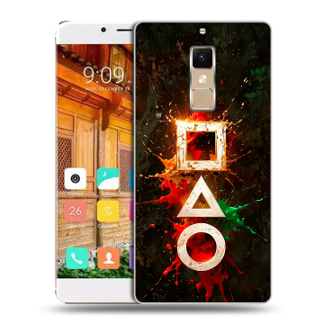 Пластиковый чехол на Elephone S3 с принтом Squid Game Игра кальмара