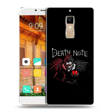 Пластиковый чехол на Elephone S3 с принтом Death note Тетрадь смерти Пластиковый чехол на Elephone S3 с принтом Death note Тетрадь смерти