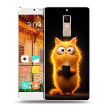 Пластиковый чехол на Elephone S3 с принтом Смешной кот Пластиковый чехол на Elephone S3 с принтом Смешной кот