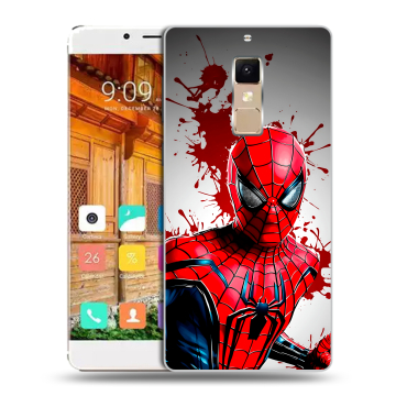Пластиковый чехол на Elephone S3 с принтом Spiderman Человек паук