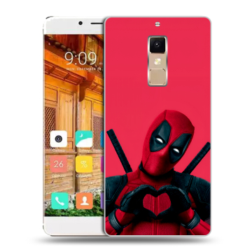 Пластиковый чехол на Elephone S3 с принтом Дедпул Deadpool