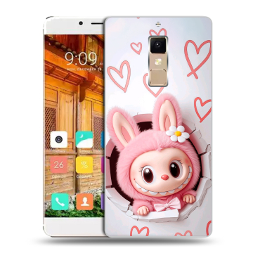 Пластиковый чехол на Elephone S3 с принтом Labubu Лабубу Пластиковый чехол на Elephone S3 с принтом Labubu Лабубу