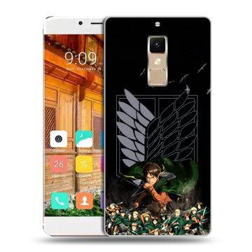 Пластиковый чехол на Elephone S3 с принтом Атака титанов Пластиковый чехол на Elephone S3 с принтом Атака титанов