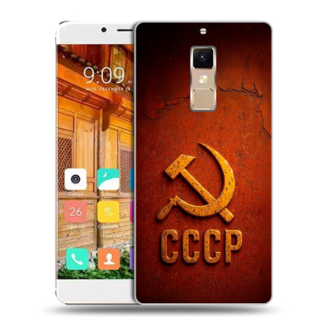 Пластиковый чехол на Elephone S3 с принтом Флаг Герб СССР Пластиковый чехол на Elephone S3 с принтом Флаг Герб СССР