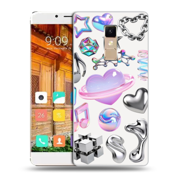 Пластиковый чехол на Elephone S3 с принтом Y2K
