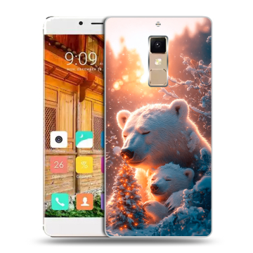 Пластиковый чехол на Elephone S3 с принтом Новый год Пластиковый чехол на Elephone S3 с принтом Новый год