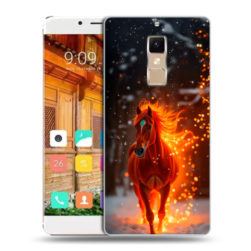 Пластиковый чехол на Elephone S3 с принтом Новый год Пластиковый чехол на Elephone S3 с принтом Новый год