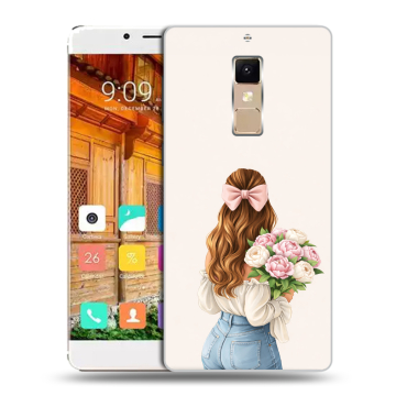 Пластиковый чехол на Elephone S3 с принтом женский Пластиковый чехол на Elephone S3 с принтом женский