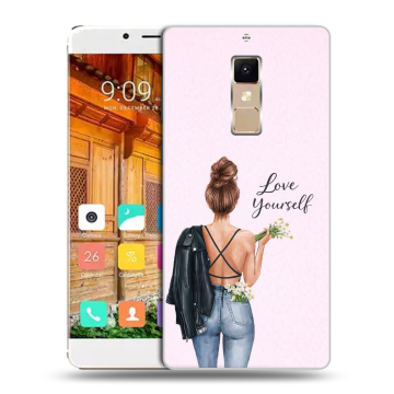 Пластиковый чехол на Elephone S3 с принтом женский Пластиковый чехол на Elephone S3 с принтом женский