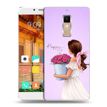 Пластиковый чехол на Elephone S3 с принтом женский Пластиковый чехол на Elephone S3 с принтом женский