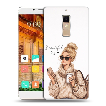 Пластиковый чехол на Elephone S3 с принтом женский Пластиковый чехол на Elephone S3 с принтом женский