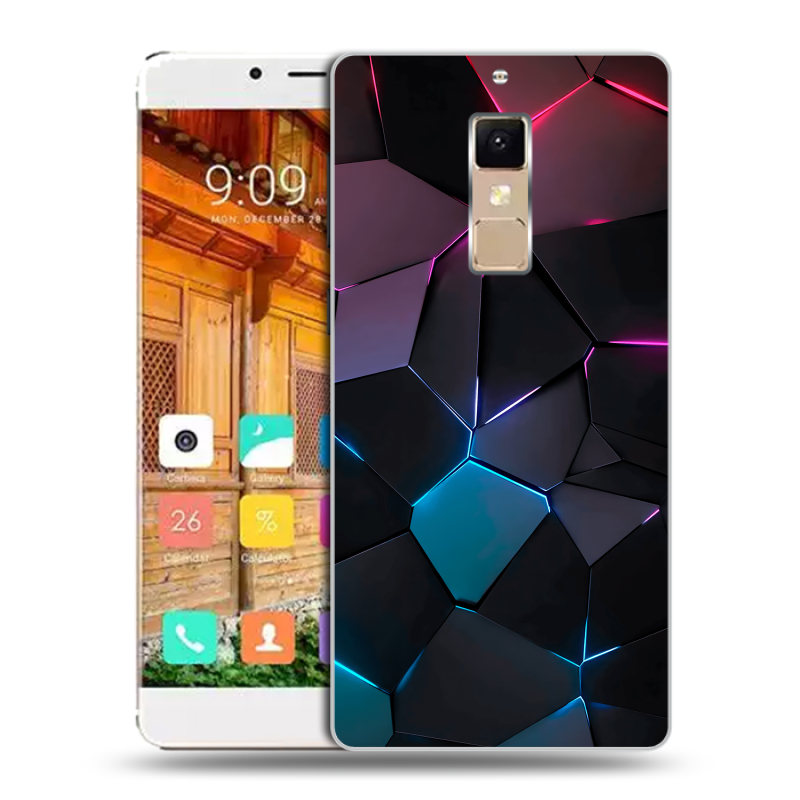 Пластиковый чехол на Elephone S3 с принтом Геометрия неона Пластиковый чехол на Elephone S3 с принтом Геометрия неона