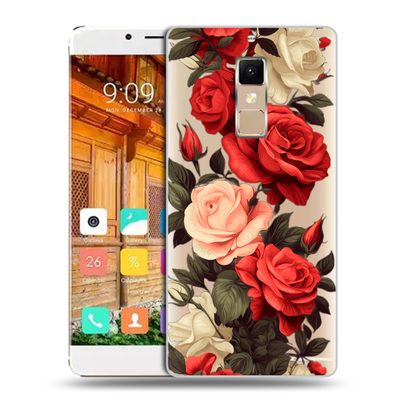 Пластиковый чехол на Elephone S3 с принтом Розы Пластиковый чехол на Elephone S3 с принтом Розы