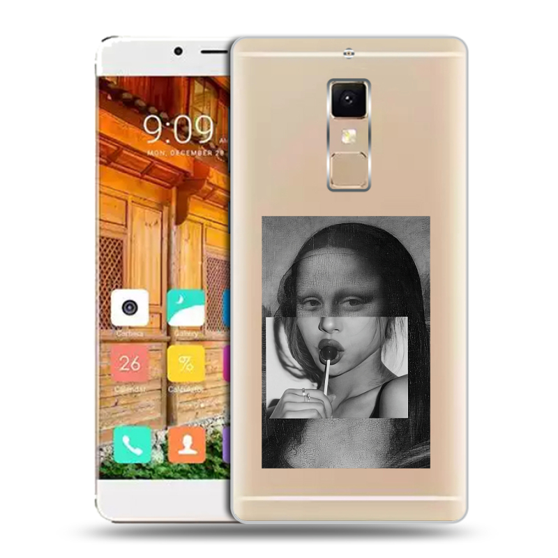 Пластиковый чехол на Elephone S3 с принтом Мона Лиза Пластиковый чехол на Elephone S3 с принтом Мона Лиза