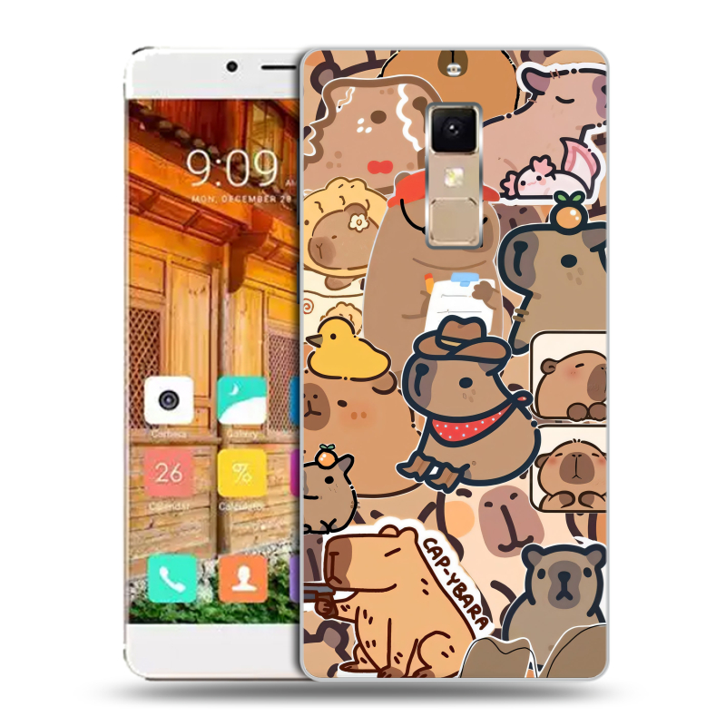 Пластиковый чехол на Elephone S3 с принтом капибара Пластиковый чехол на Elephone S3 с принтом капибара