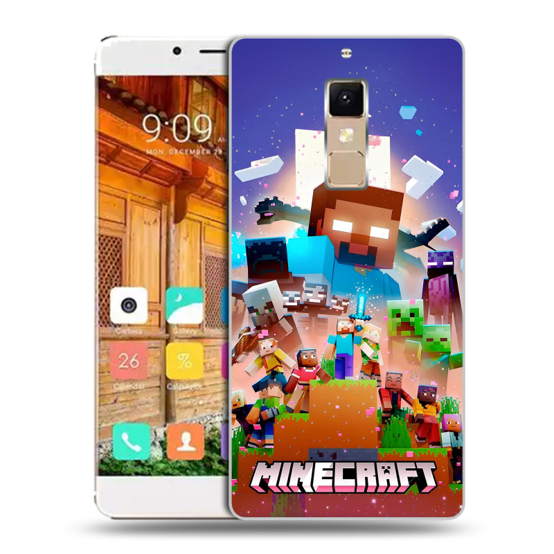 Пластиковый чехол на Elephone S3 с принтом Майнкрафт Minecraft Пластиковый чехол на Elephone S3 с принтом Майнкрафт Minecraft