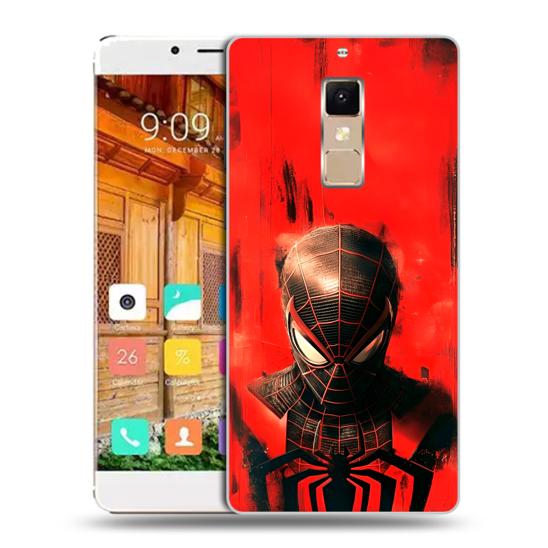 Пластиковый чехол на Elephone S3 с принтом человек паук spiderman Пластиковый чехол на Elephone S3 с принтом человек паук spiderman