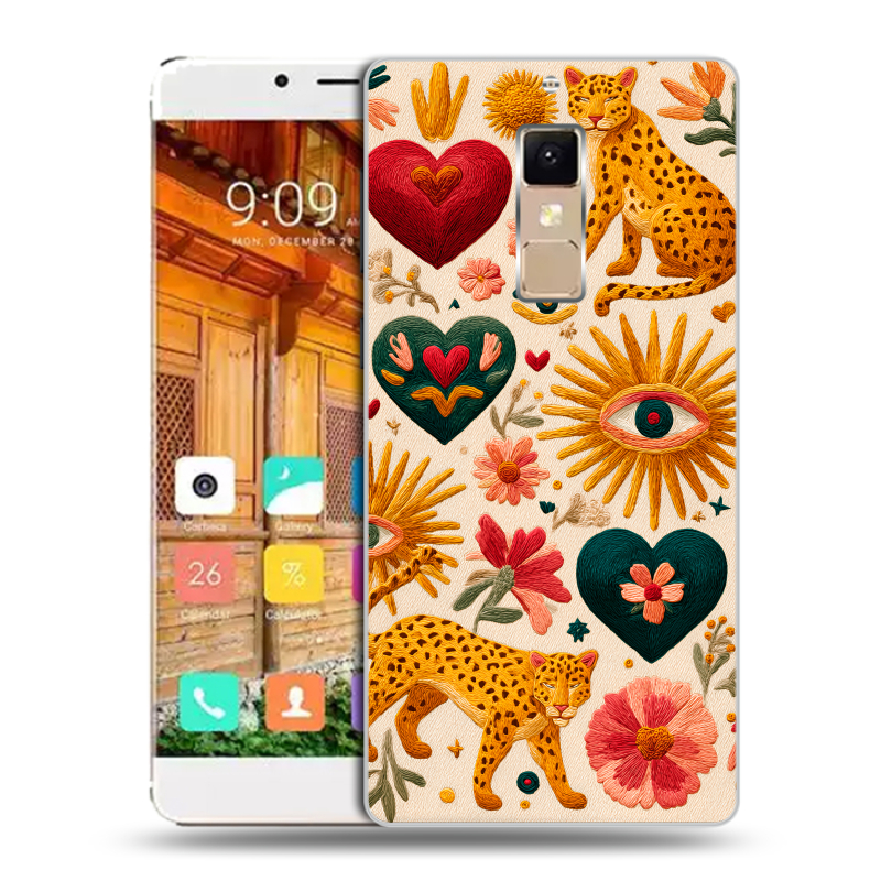 Пластиковый чехол на Elephone S3 с принтом Модный принт Пластиковый чехол на Elephone S3 с принтом Модный принт