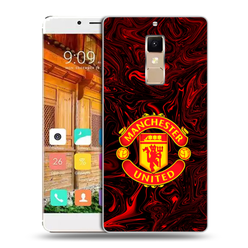 Пластиковый чехол на Elephone S3 с принтом Manchester United Пластиковый чехол на Elephone S3 с принтом Manchester United