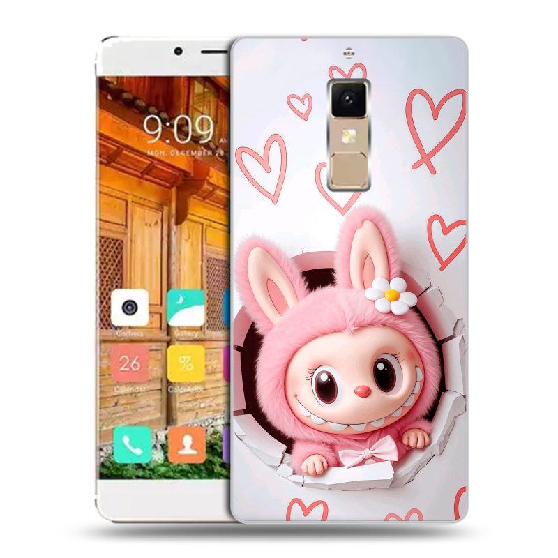 Пластиковый чехол на Elephone S3 с принтом Labubu Лабубу Пластиковый чехол на Elephone S3 с принтом Labubu Лабубу