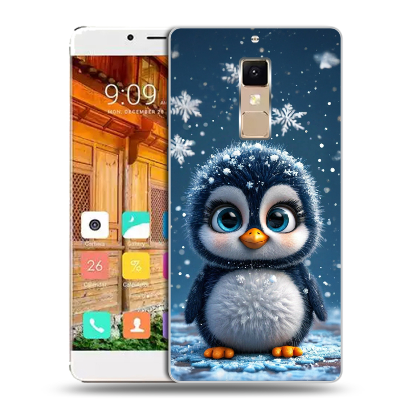 Пластиковый чехол на Elephone S3 с принтом Новый год Пластиковый чехол на Elephone S3 с принтом Новый год