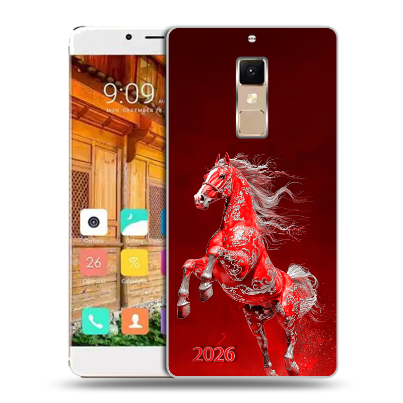 Пластиковый чехол на Elephone S3 с принтом Новый год Пластиковый чехол на Elephone S3 с принтом Новый год