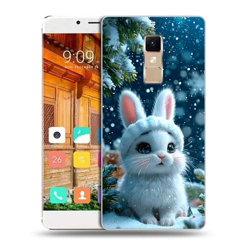Пластиковый чехол на Elephone S3 с принтом Новый год Пластиковый чехол на Elephone S3 с принтом Новый год