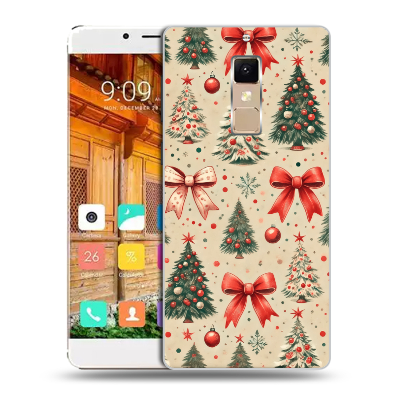 Пластиковый чехол на Elephone S3 с принтом Новый год Пластиковый чехол на Elephone S3 с принтом Новый год