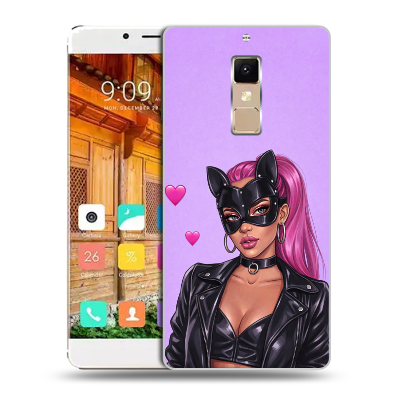 Пластиковый чехол на Elephone S3 с принтом женский Пластиковый чехол на Elephone S3 с принтом женский