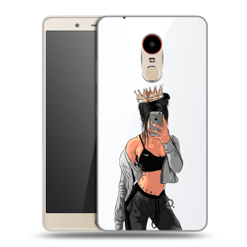 Силиконовый чехол на ZTE Nubia Z11 Max с принтом Женские принты