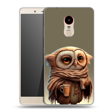 Силиконовый чехол на ZTE Nubia Z11 Max с принтом Сова