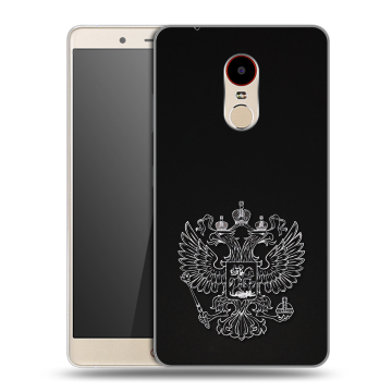 Силиконовый чехол на ZTE Nubia Z11 Max с принтом Герб России