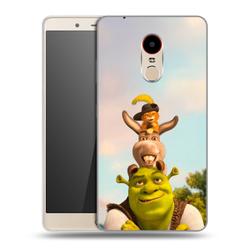 Силиконовый чехол на ZTE Nubia Z11 Max с принтом Шрек Shrek