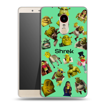 Силиконовый чехол на ZTE Nubia Z11 Max с принтом Шрек Shrek