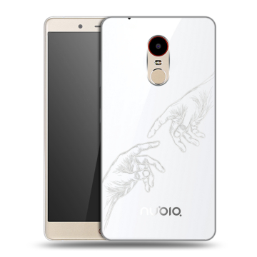Силиконовый чехол на ZTE Nubia Z11 Max с принтом Сотворение мира
