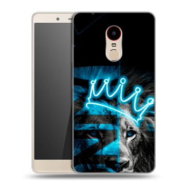 Силиконовый чехол на ZTE Nubia Z11 Max с принтом Король лев