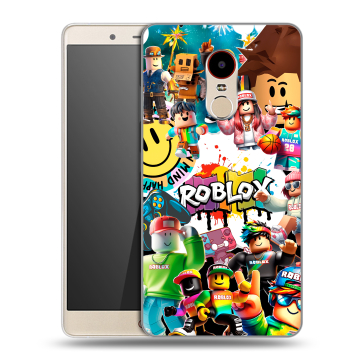 Силиконовый чехол на ZTE Nubia Z11 Max с принтом Roblox Роблокс Силиконовый чехол на ZTE Nubia Z11 Max с принтом Roblox Роблокс