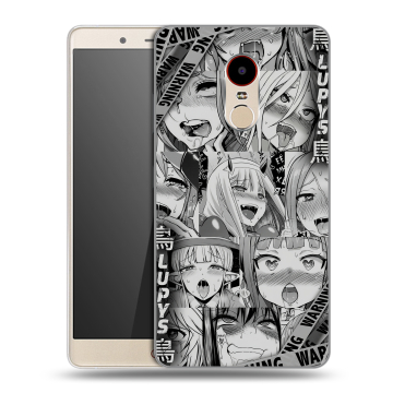 Силиконовый чехол на ZTE Nubia Z11 Max с принтом Ahegao Ахегао Аниме