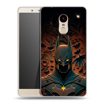 Силиконовый чехол на ZTE Nubia Z11 Max с принтом Batman Бэтмен