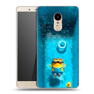 Силиконовый чехол на ZTE Nubia Z11 Max с принтом Миньоны Силиконовый чехол на ZTE Nubia Z11 Max с принтом Миньоны