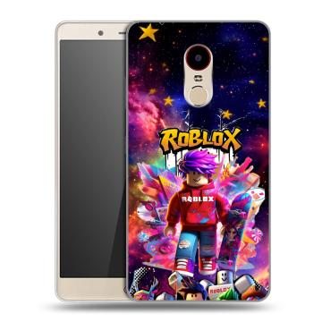 Силиконовый чехол на ZTE Nubia Z11 Max с принтом Roblox Роблокс Силиконовый чехол на ZTE Nubia Z11 Max с принтом Roblox Роблокс