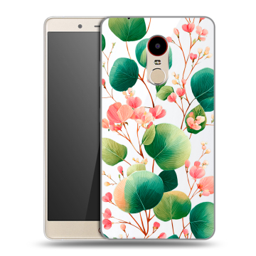 Силиконовый чехол на ZTE Nubia Z11 Max с принтом женский