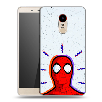 Силиконовый чехол на ZTE Nubia Z11 Max с принтом Spiderman Человек паук