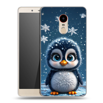 Силиконовый чехол на ZTE Nubia Z11 Max с принтом Новый год