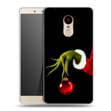Силиконовый чехол на ZTE Nubia Z11 Max с принтом Новый год Гринч